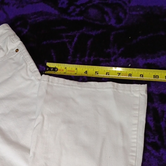 Michael Kors White Selma Flare Pants - Picture 2 of 7